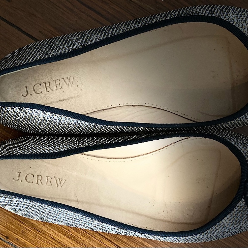 Jcrew Pointy Toe Party Flats - image 6